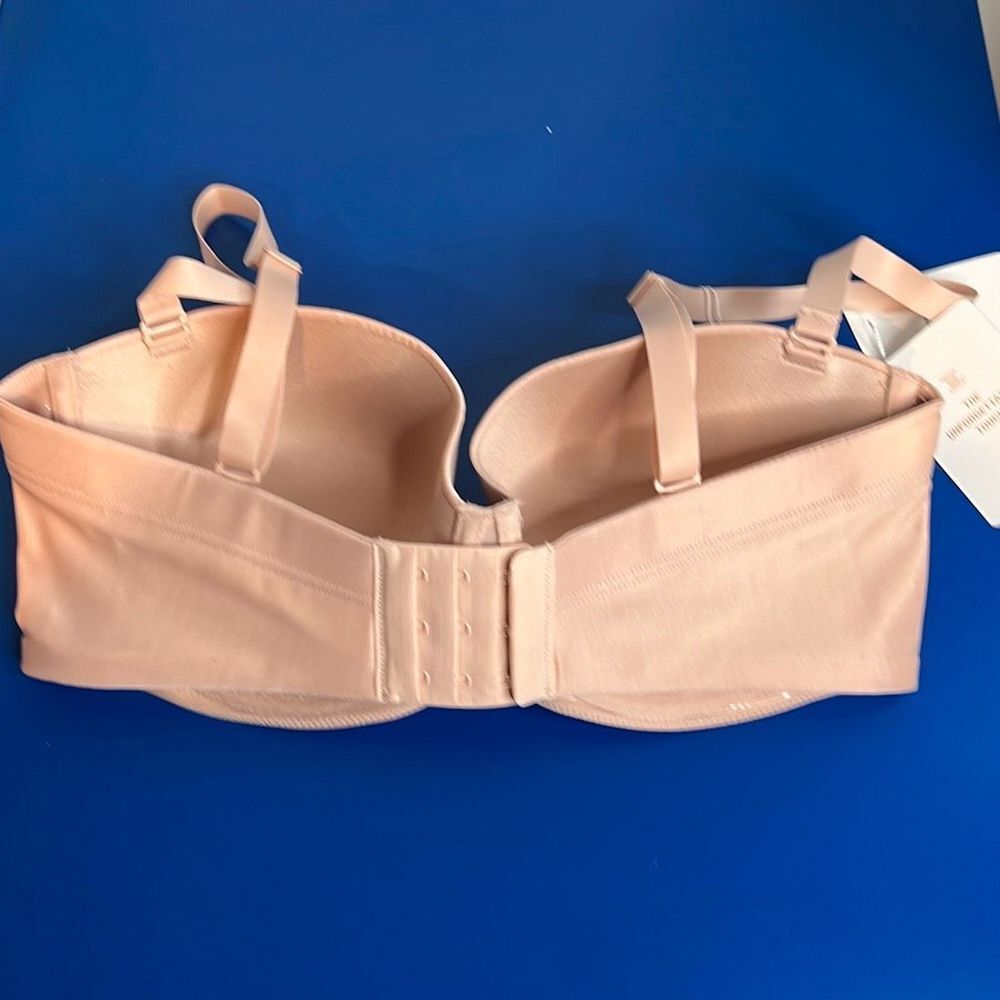 Wolford Sheer Touch Bandeau Bra 34D Rosepowder - Picture 10 of 16
